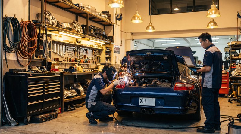 黑丝改装工坊幕后视频